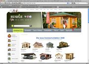 : Unternehmenswebsites: Herstellung, Handel, Vertrieb, Dienstleistung :: Holz-Haus.de (WebShop fr Garten-Artikel) :